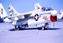 a7 corasir ii located in the Prairie Aviation Museum in bloomington illinois