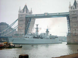 HMS Brazen Navy Ship