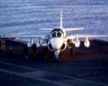 an a6 intruder, tanker version, K A-6, aboard the USS Kitty Hawk