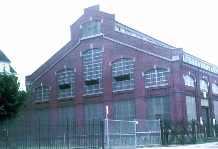 here's the pullman factory building in chicago 's pullman historic district