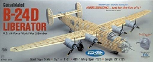 B-24 Balsa Wood Model