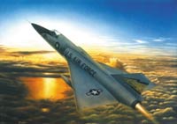 F-106 Convair Delta Dart Fighter Jet Plane