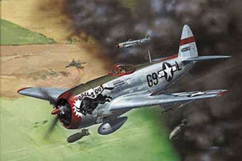 P-47D Thunderbolt 1/48 plastic model kit