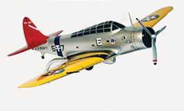 TBD-1 Devastator plastic model airplane kit