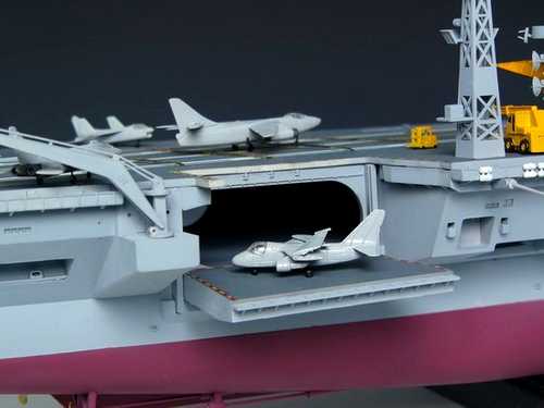 USS Nimitz Starboard, Aft Airplane Elevator