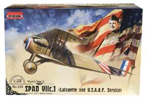 WW1 SPAD with a Hispano-Suiza V8 Engine