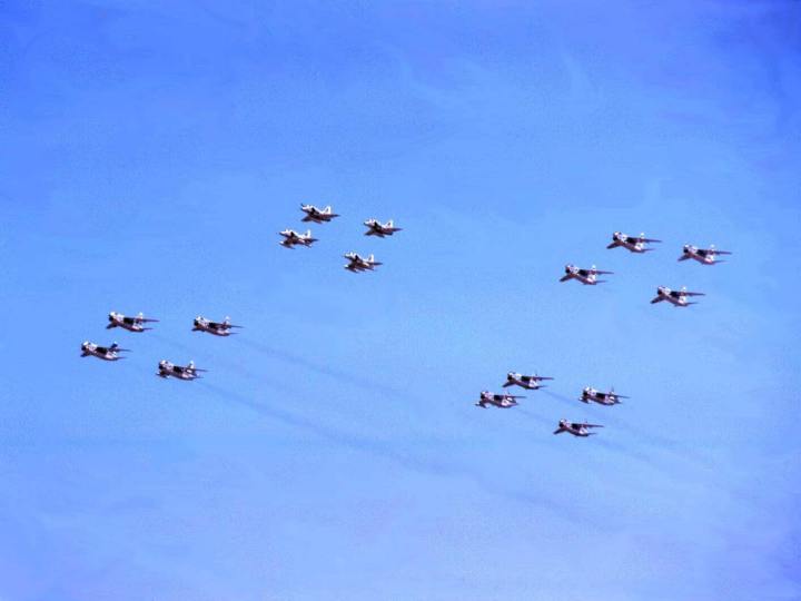 Jet Fighters return from the Western Pacific Crusie