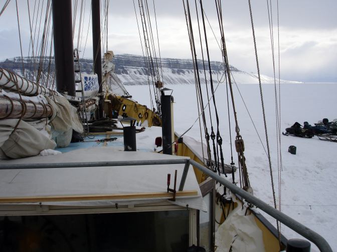   the Noorderlicht Schooner. A sailing ship picture.