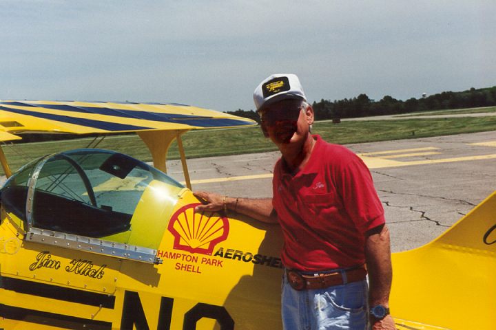 Jim and his Pitts Special Biplane