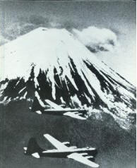 B-29 Bombers over Japan World War II