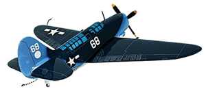 SB2C-4 Helldiver   model airplanes