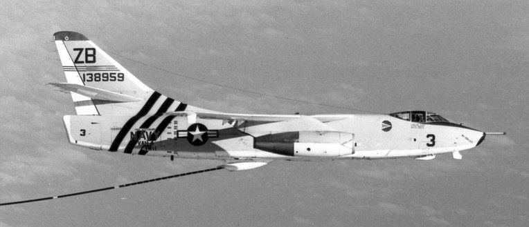 Photo of an A-3 Skywarrior (Whale) Air to Air Tanker US Navy