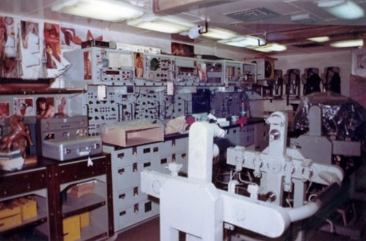 Ships shown here are in the gulf of tonkin, on yankee station, 1965