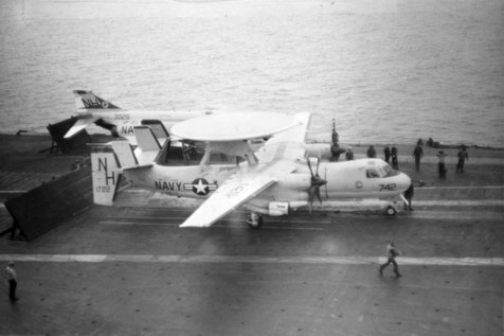 Ships shown here are in the gulf of tonkin, on yankee station, 1965