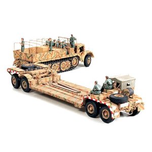 German Army Famo Tank Transporter Military Model Kit.