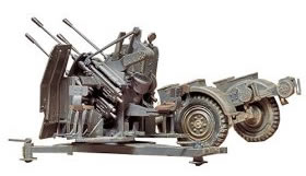 WW2 German Anti Aircraft Flack Gun Model Kit